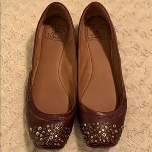 Lucky Brand Women's 'Secho' Leather Dress Flats